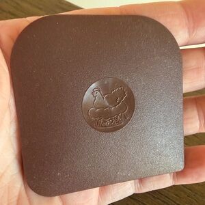 Pampered Chef Brown Nylon Plastic Pan Scraper Stoneware Retired